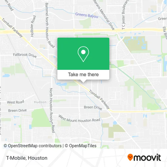 T-Mobile map