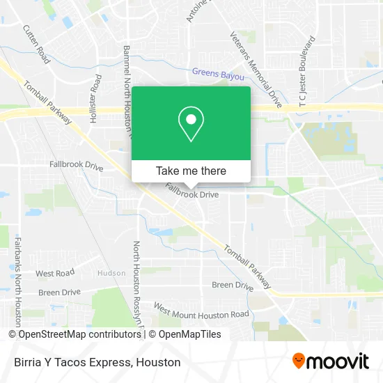 Birria Y Tacos Express map