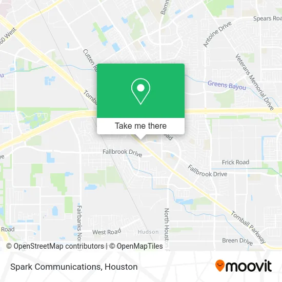 Spark Communications map