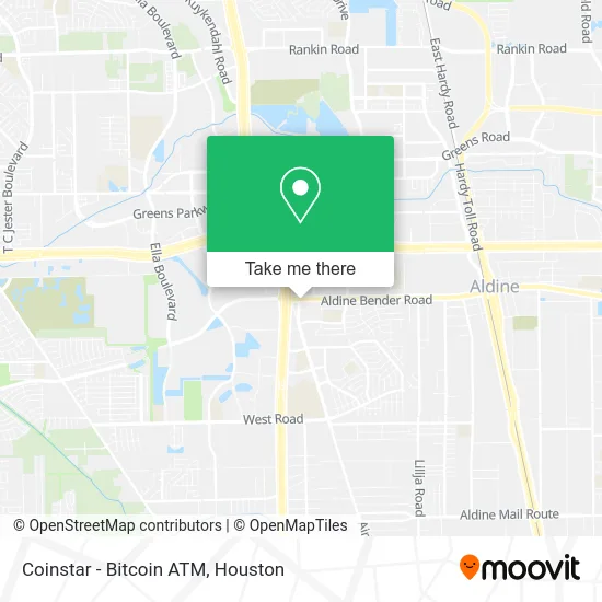 Coinstar - Bitcoin ATM map