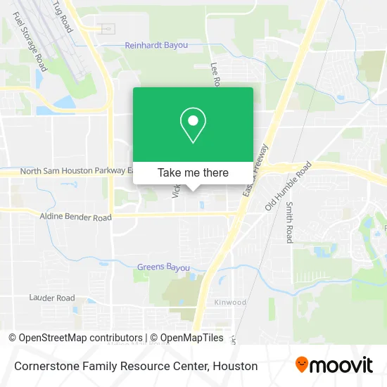 Cornerstone Family Resource Center map