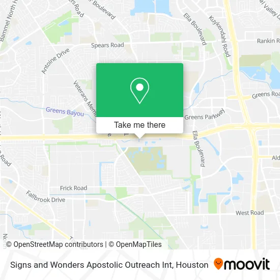 Mapa de Signs and Wonders Apostolic Outreach Int