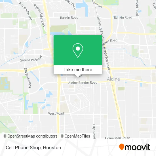 Cell Phone Shop map