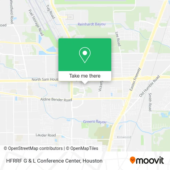 HFRRF G & L Conference Center map