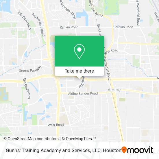 Gunns' Training Academy and Services, LLC map