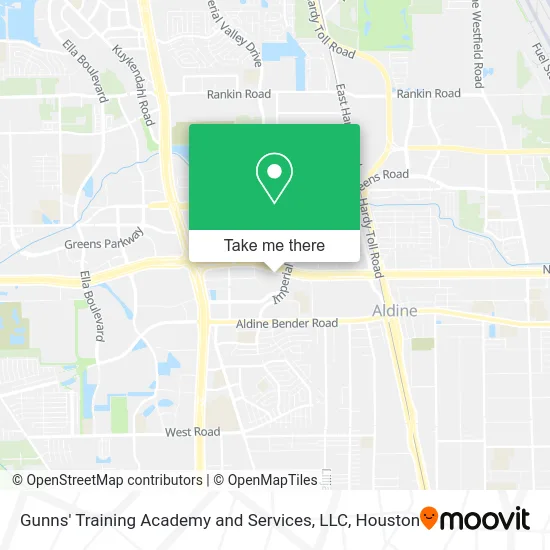 Gunns' Training Academy and Services, LLC map