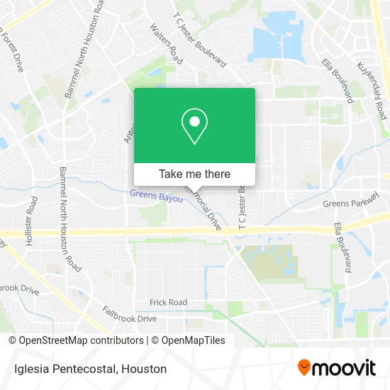 Iglesia Pentecostal map