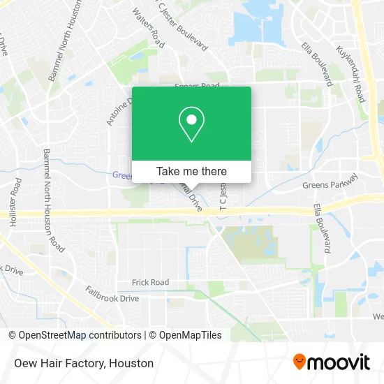 Oew Hair Factory map