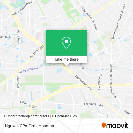 Mapa de Nguyen CPA Firm