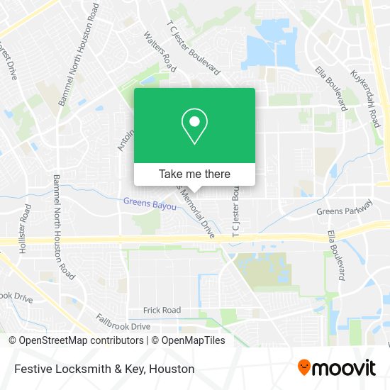 Festive Locksmith & Key map