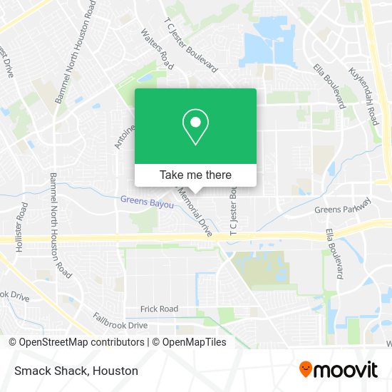Smack Shack map