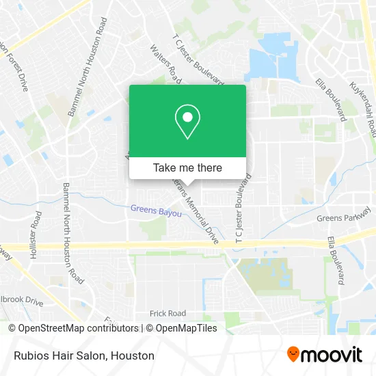 Rubios Hair Salon map