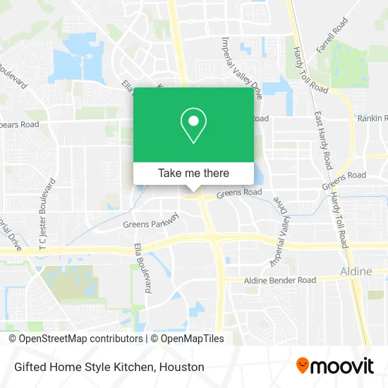Gifted Home Style Kitchen map