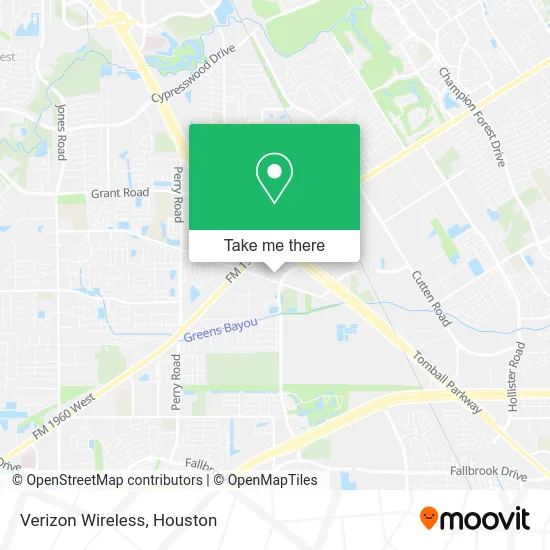 Verizon Wireless map
