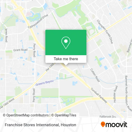 Franchise Stores International map
