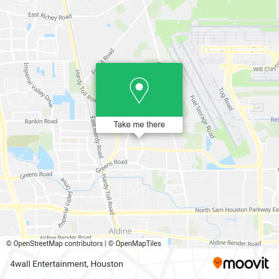 4wall Entertainment map