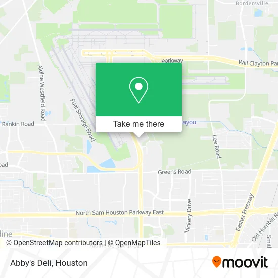Abby's Deli map