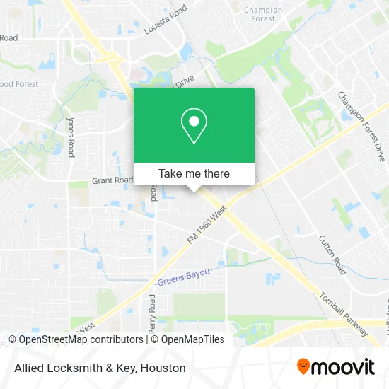 Mapa de Allied Locksmith & Key