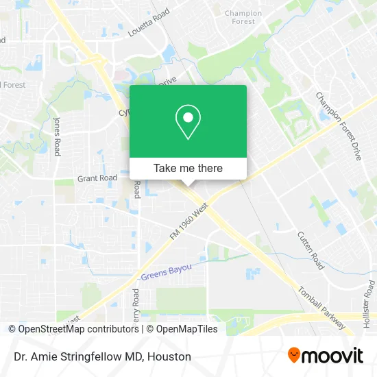 Mapa de Dr. Amie Stringfellow MD
