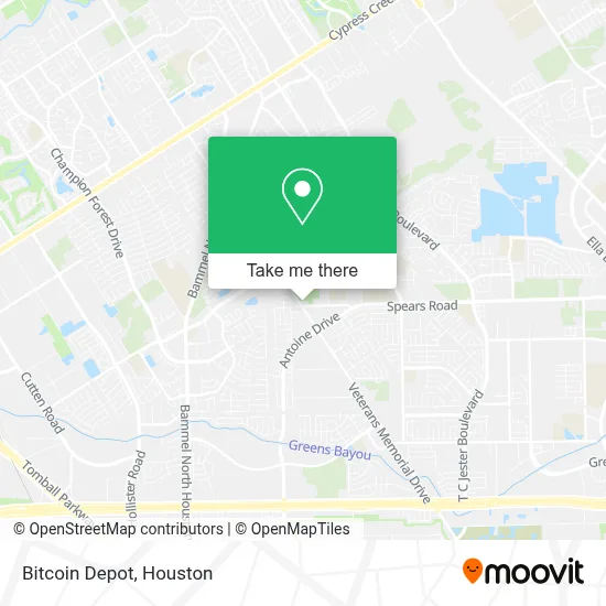 Bitcoin Depot map