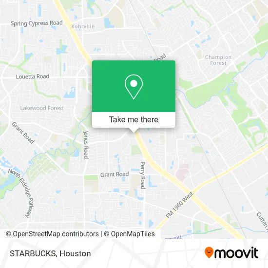STARBUCKS map