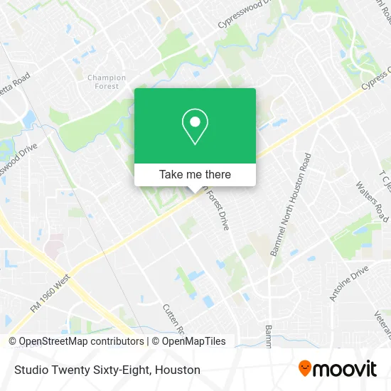 Studio Twenty Sixty-Eight map