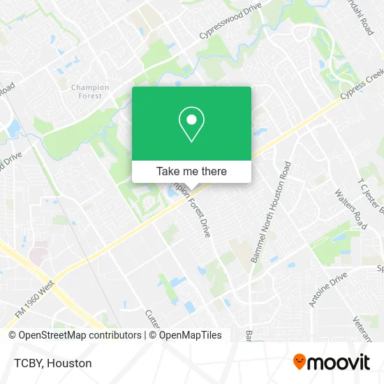 TCBY map