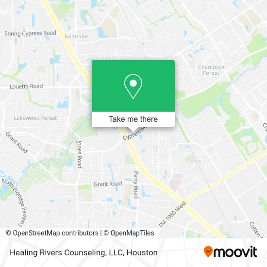 Healing Rivers Counseling, LLC map