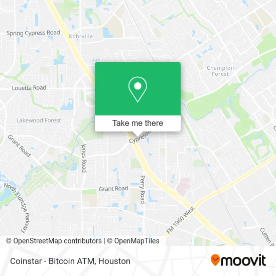 Coinstar - Bitcoin ATM map