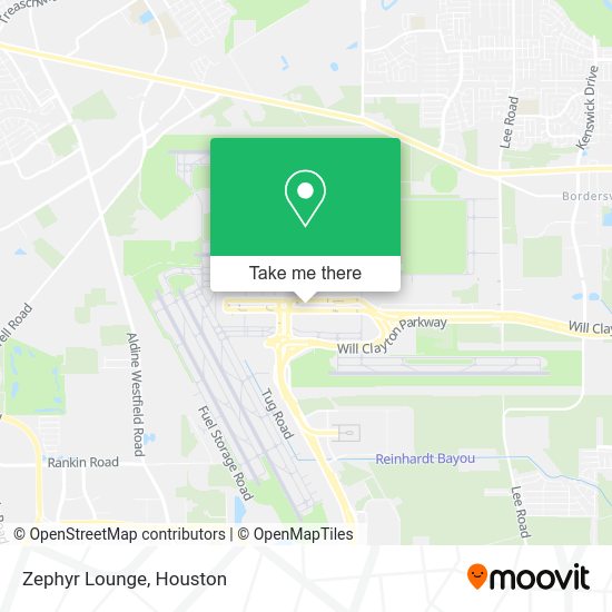 Zephyr Lounge map