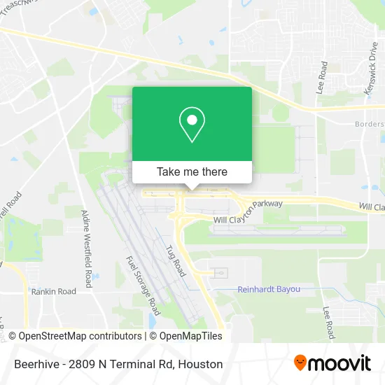 Beerhive - 2809 N Terminal Rd map