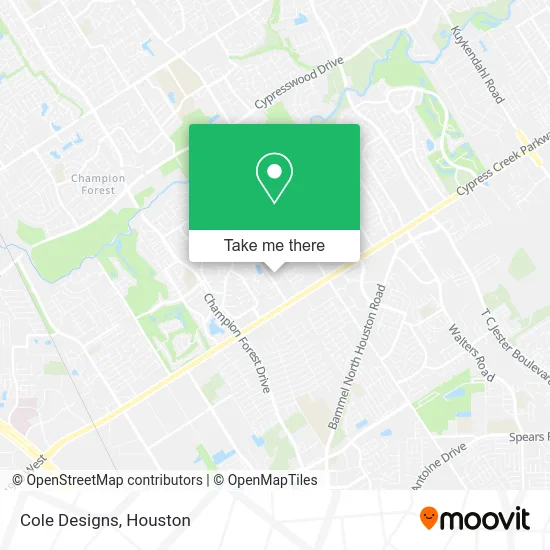 Cole Designs map