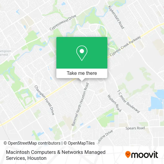 Mapa de Macintosh Computers & Networks Managed Services
