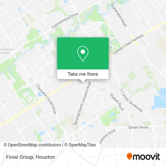 Finial Group map