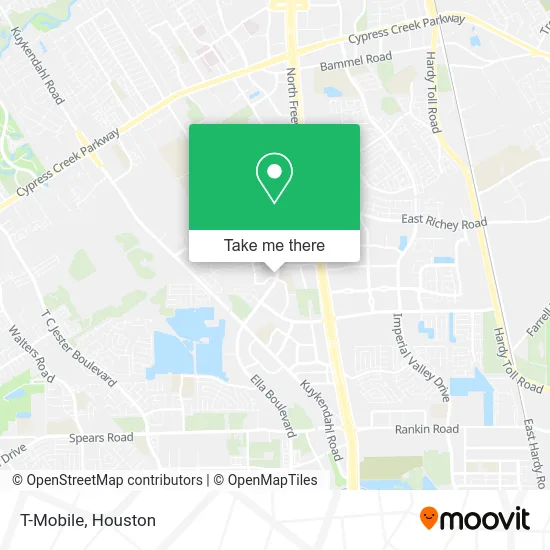 T-Mobile map