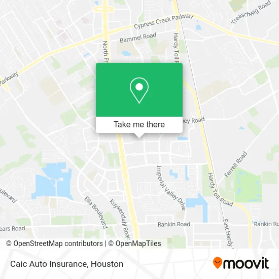Caic Auto Insurance map