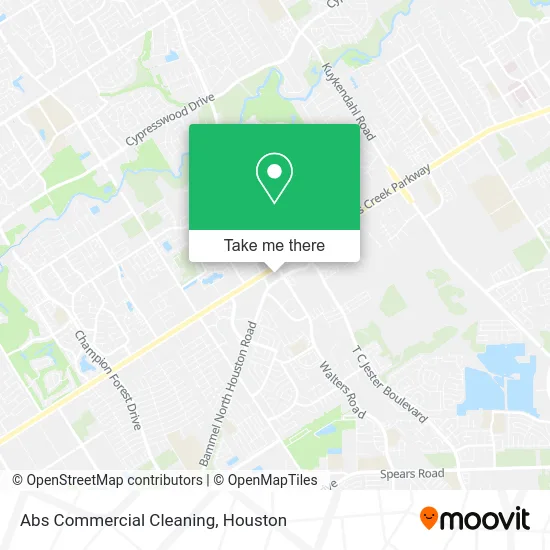 Abs Commercial Cleaning map