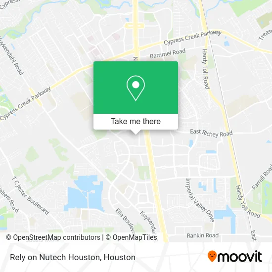 Rely on Nutech Houston map