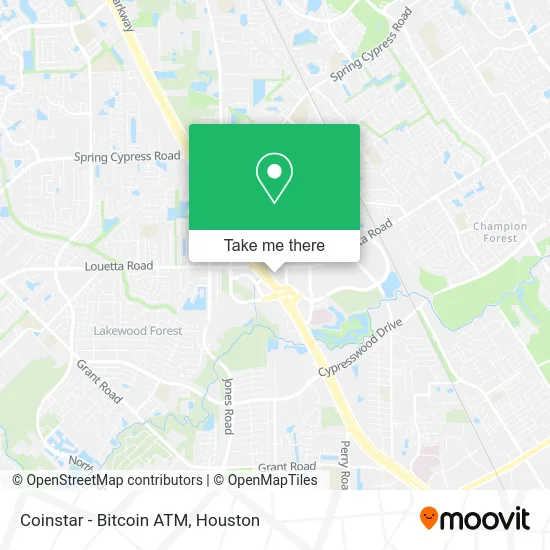 Coinstar - Bitcoin ATM map