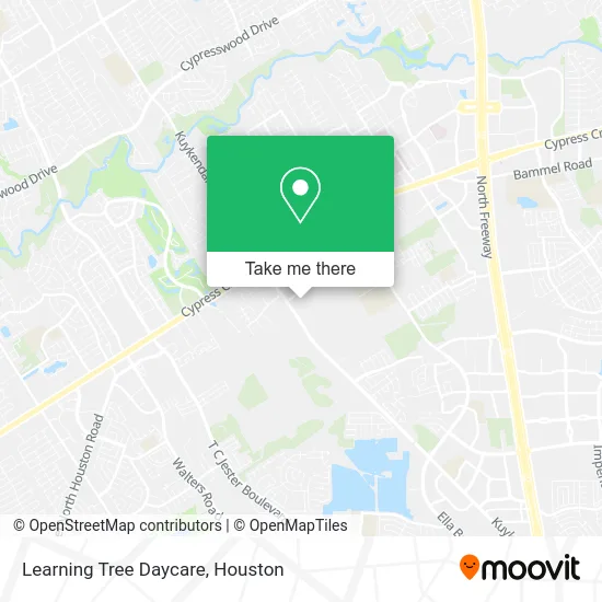 Learning Tree Daycare map