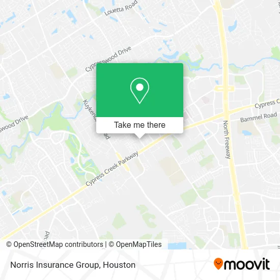 Norris Insurance Group map