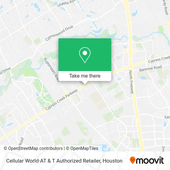 Cellular World-AT & T Authorized Retailer map