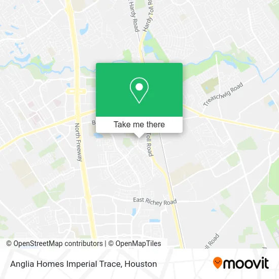 Mapa de Anglia Homes Imperial Trace
