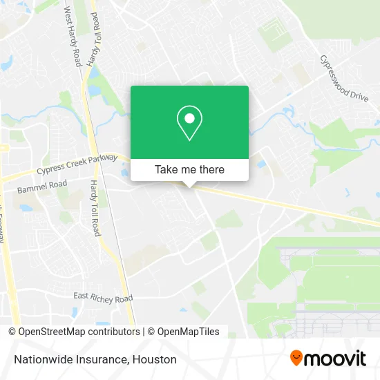 Nationwide Insurance map