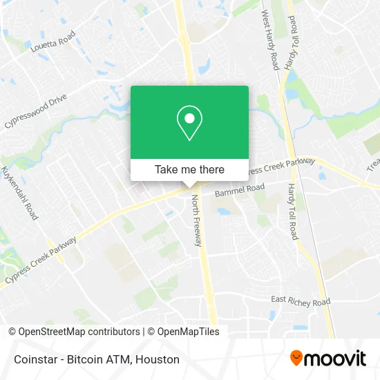 Coinstar - Bitcoin ATM map