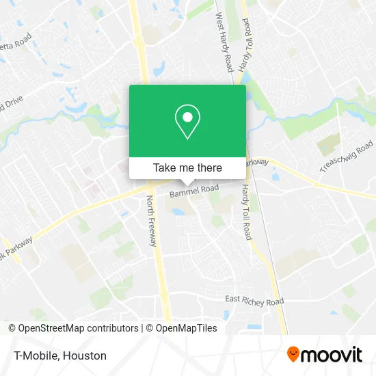 T-Mobile map