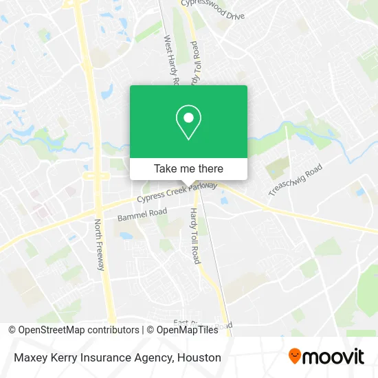 Maxey Kerry Insurance Agency map