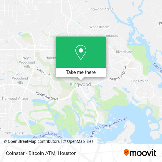 Coinstar - Bitcoin ATM map