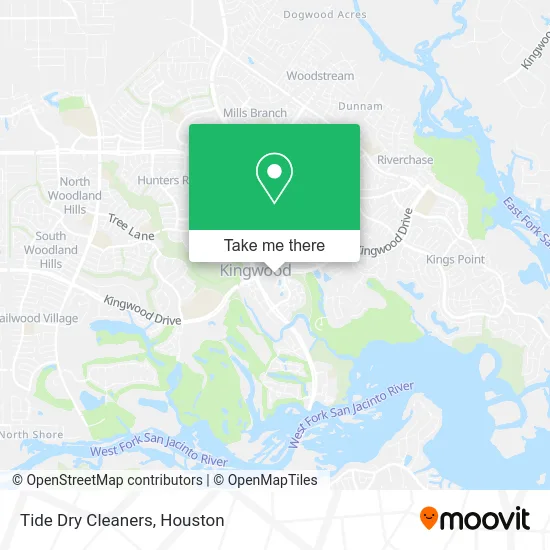 Tide Dry Cleaners map