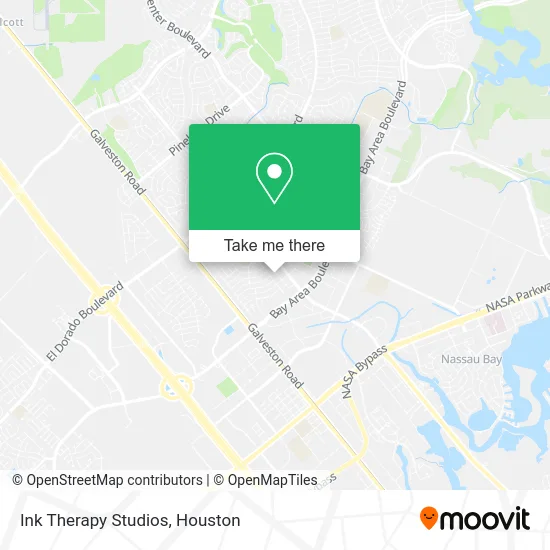 Ink Therapy Studios map